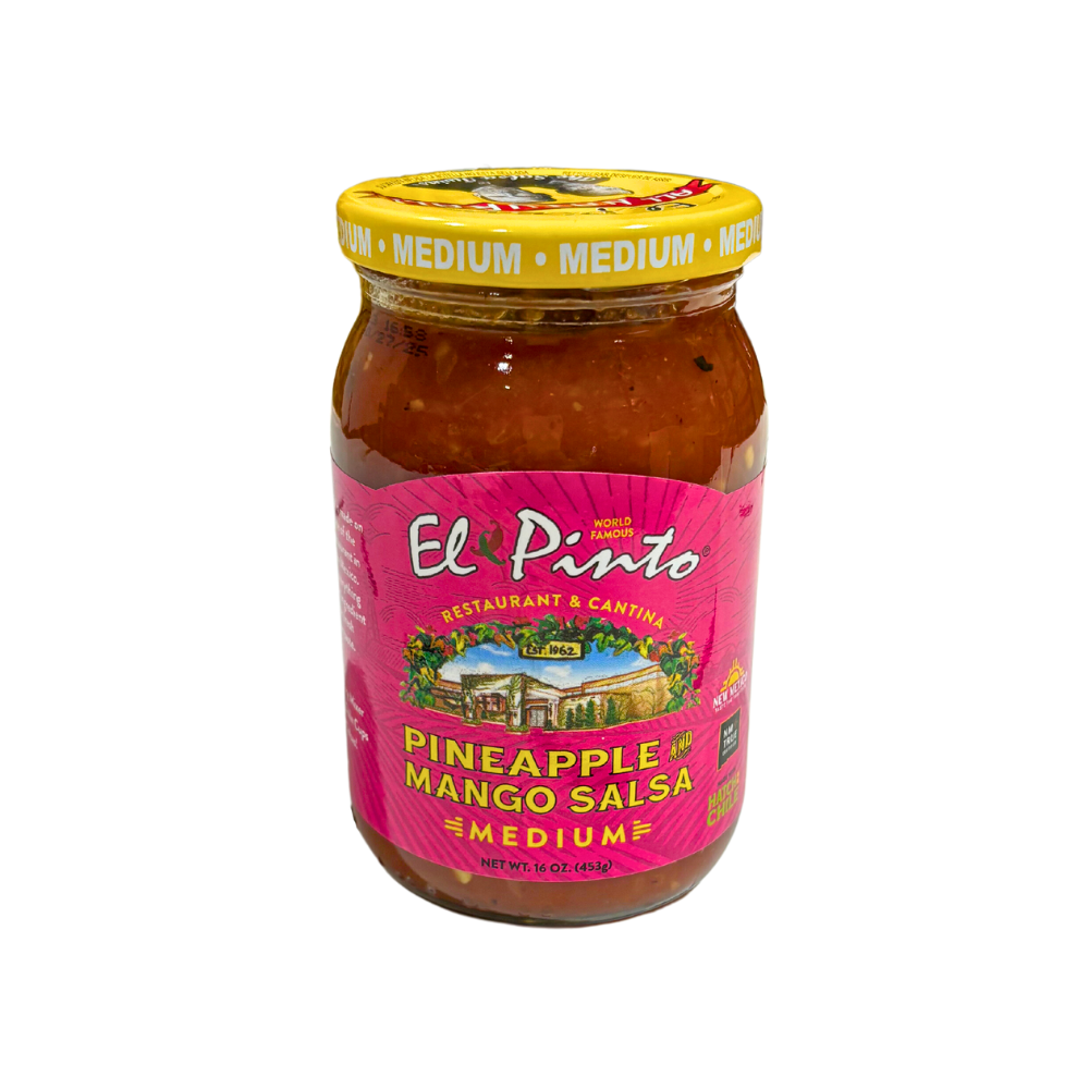 SALSA, MEDIUM PINEAPPLE MANGO SALSA, EL PINTO