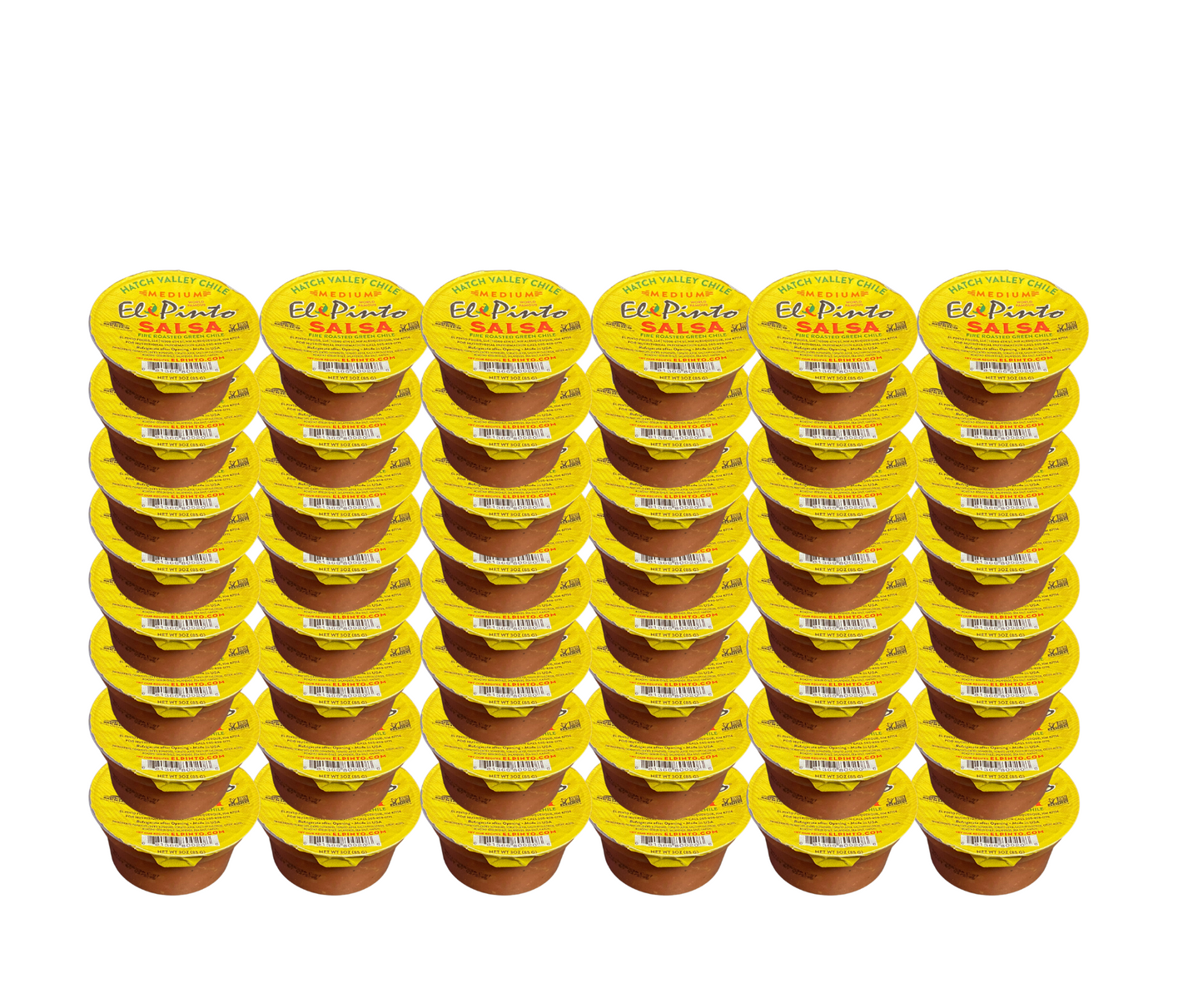 SALSA ORIGINAL (Mild, Medium, Hot), EL PINTO, 1 JAR, 16 OZ