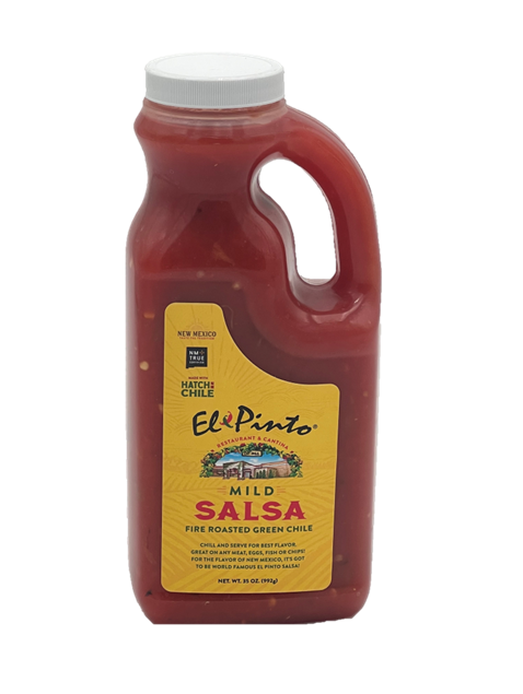 SALSA ORIGINAL (Mild, Medium, Hot), EL PINTO, 1 JAR, 16 OZ