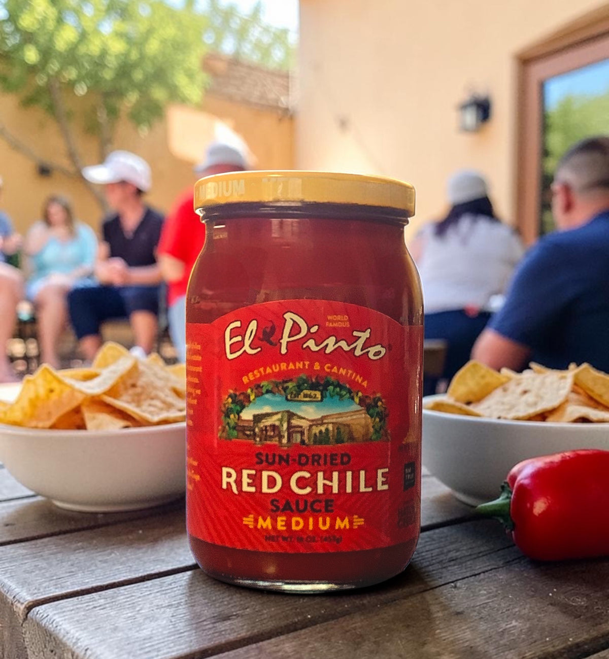 SAUCE, MEDIUM RED CHILE SAUCE