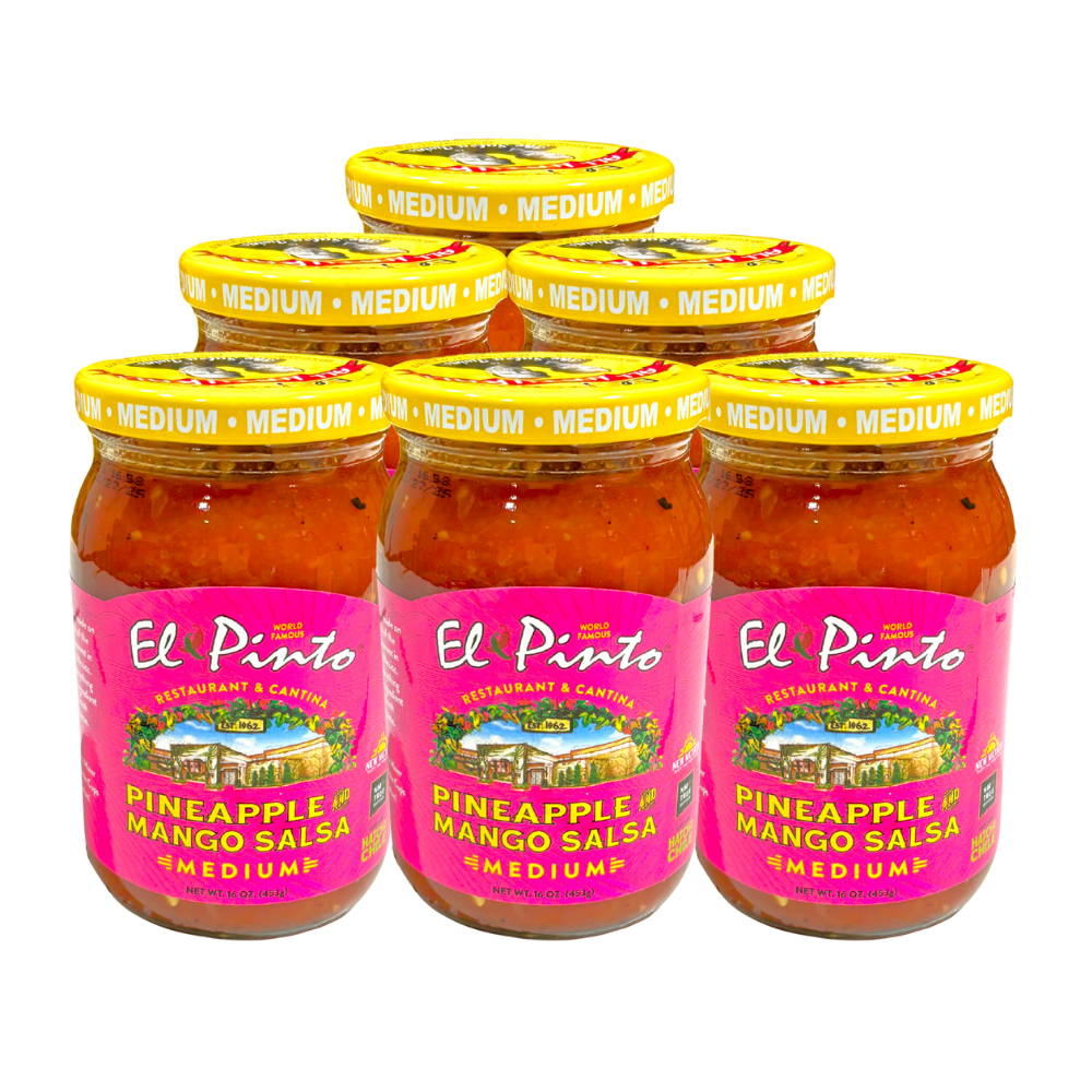 SALSA, MEDIUM PINEAPPLE MANGO SALSA, EL PINTO