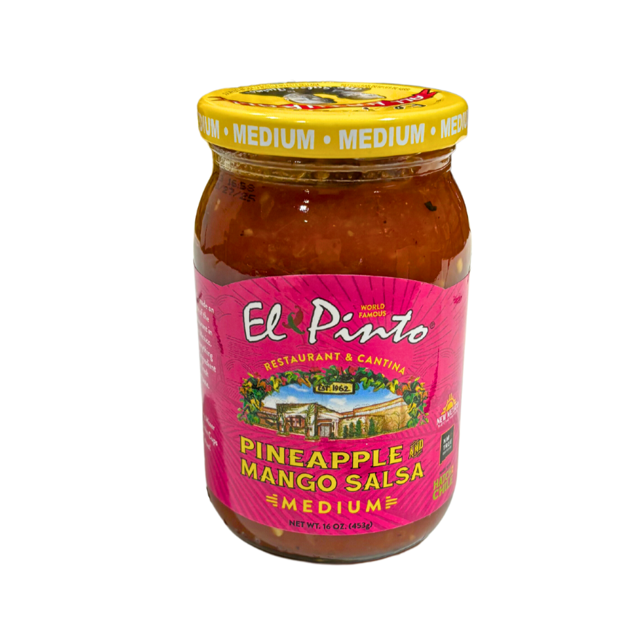 SALSA, MEDIUM PINEAPPLE MANGO SALSA, EL PINTO