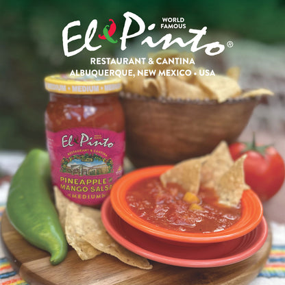 SALSA, MEDIUM PINEAPPLE MANGO SALSA, EL PINTO