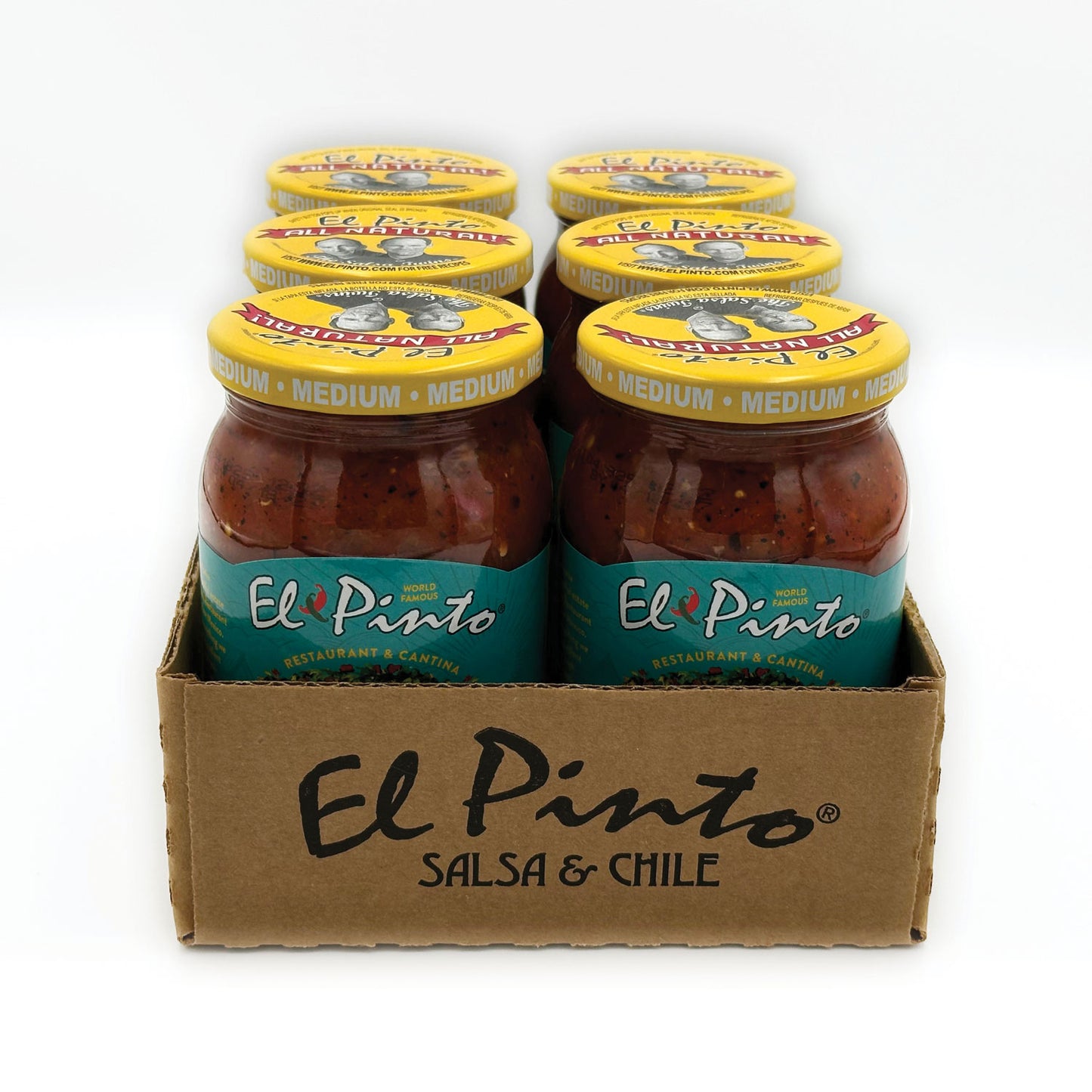 SALSA, MEDIUM RESTAURANT STYLE SALSA, EL PINTO