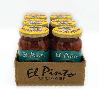 SALSA, MEDIUM RESTAURANT STYLE SALSA, EL PINTO